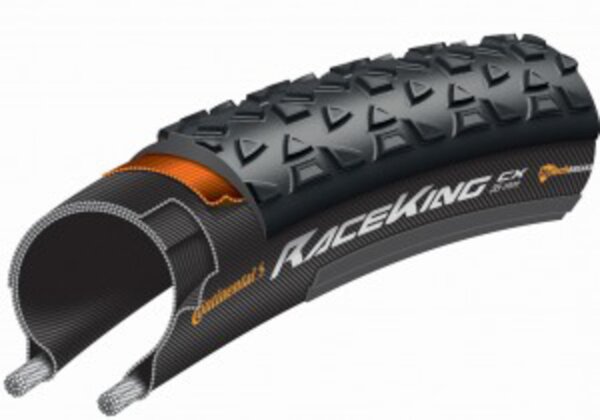 Reifen Conti Race King CX Performance fb 28" 700x45C 45-622 schwarz/schwarz Skin
