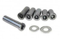 red brake center nut/washer 12/14/16/18/20/30