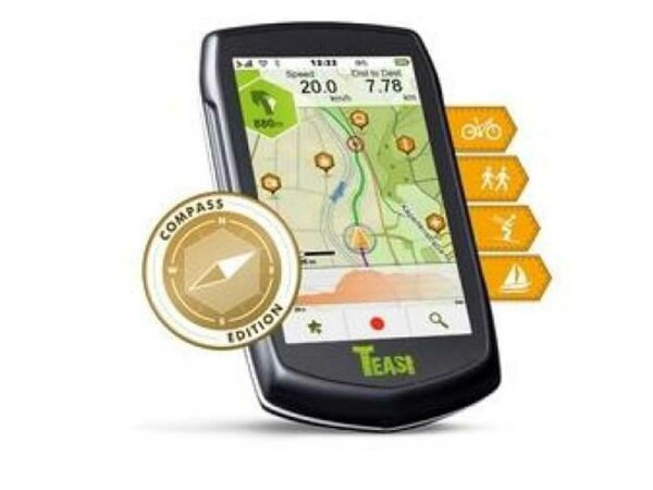 Navigationsgerät TEASI one3 eXtend Fahrrad/Wander/Ski/Boot Navigation