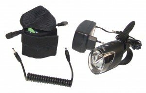 LED-Akkuscheinwerfer b&m IXON IQ Speed inkl. Akkus und Ladegerät