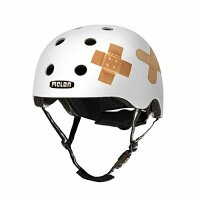 Fahrradhelm Melon Urban Active Story Plastered White...
