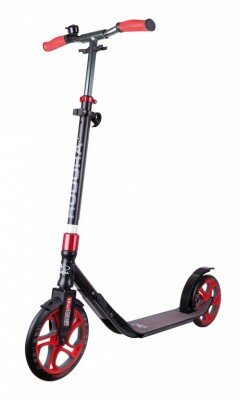 City Scooter Hudora CLVR 10" 250mm schwarz/rot CLVR Faltmechanismus  