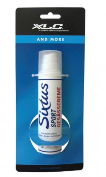 Gesäßcreme Sixtus Sport 100ml, vor dem Sport (auf XLC-Karte)