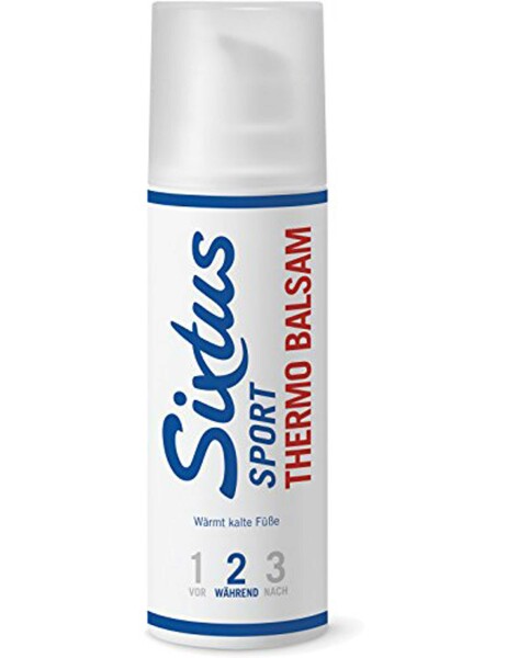 Thermo Balsam Sixtus Sport 30ml, während des Sports
