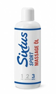 Massage Öl Sixtus Sport 500ml, nach dem Sport