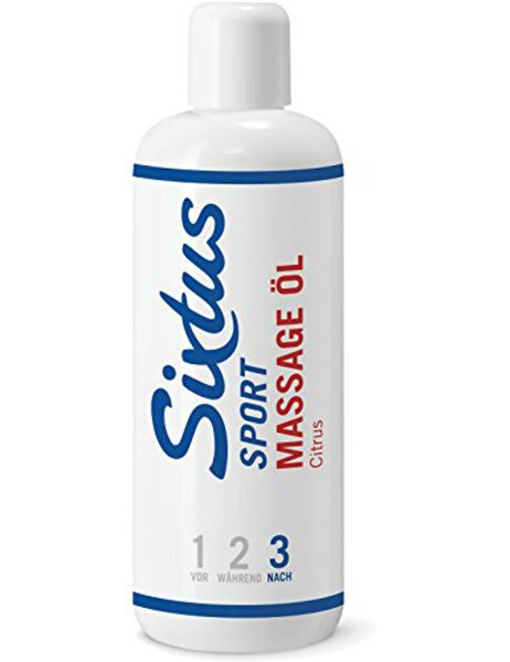 Massage Öl Citrus Sixtus Sport 500ml, nach dem Sport