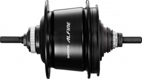 hr-nabe shimano alfine sgs70018bl 8-gang, 32 loch, disc,schwarz,o. zubehör