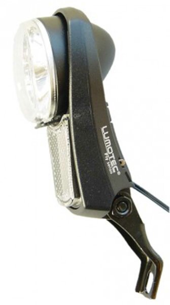 Halogen-Scheinwerfer Lumotec Fly N plus für Nabendynamo Standlicht
