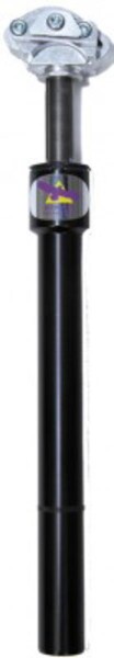 Federsattelstütze Airwings Expleto Ø 31,6mm,415mm,schwarz,mit Patentkloben