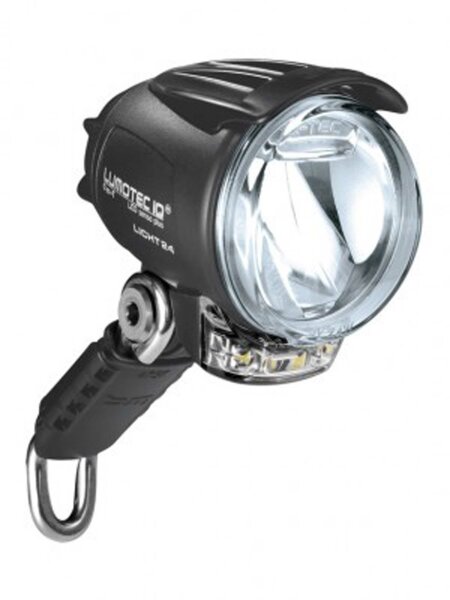 led-scheinwerfer b&m lumotec iq cyo t senso plus mit tagfahrlicht 60 lux