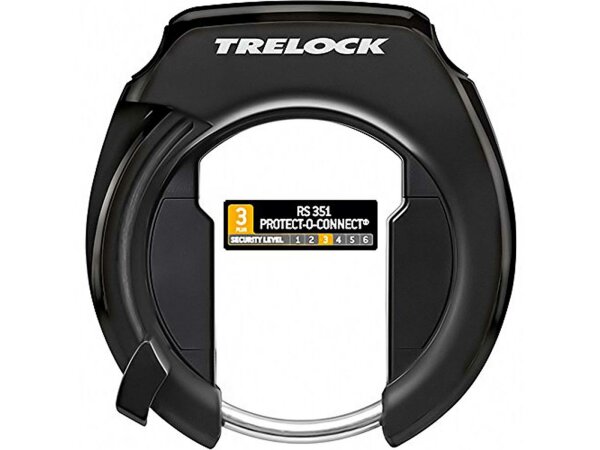 TRELOCK Rahmenschloss "RS 351" SB-verpac RS 351 AZ Standard, Reifendurchlass 60 mm