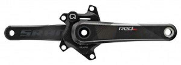 Kurbelgarnitur Sram Red DZero Quarq GXP 162.5mm LK130,11-f,sw,ohne Ring u. Innenlager