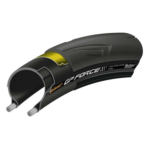 Reifenset Conti Attack & Force III fb. 28" 700x23/25C 23/25-622 sw/sw Skin