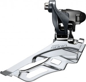 umwerfer shimano sora 34,9mm schelle fd-r3030x, 3x9-fach, schwarz