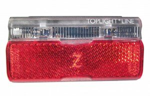 gepäckträgerrücklicht e-bike b&m 2013,toplight line 50 mm ohne standlicht