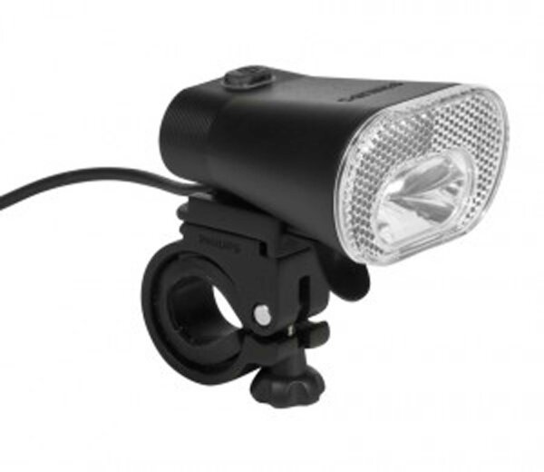 LED SafeRide Philips Fahrradlicht 40 Lux schwarz batteriebetrieben
