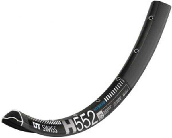 felge dt swiss h 552 29&quot;/30mm schwarz 622-30 vl 6,5mm 32 loch                 