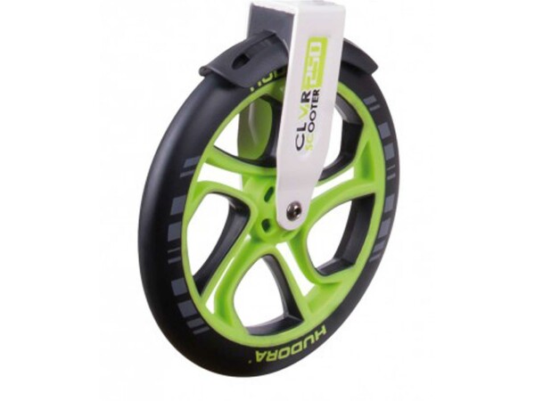 pu-rolle hudora clvr per paar 250 mm ø grün f.mod.14830