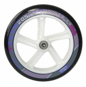 PU-Rolle Hudora Big Wheel per Stück 205 mm Ø weiß/lila f.Mod.14748