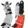 Regenschutz Kindersitz Lucky Cape 4 in 1 Motiv Berry, rot