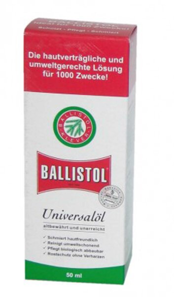 universalöl ballistol 50ml, flasche (d/it/fr)