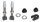 caffe tubeless-ventil 70mm lg. 2 st. (satz) u. presta-ventilschl&uuml;ssel
