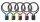 vorhangkabelschloss combo onguard neon 8244 1200x&oslash;10mm, &oslash; 8mm, farbl. sort. ve6