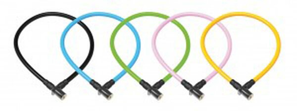 kabelschloss onguard lightweight 8187 600x &oslash; 6mm, farbl. sort. ve10