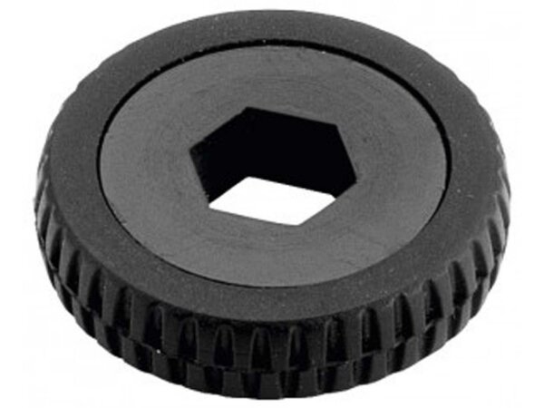 Gummilaufrolle f. b&amp;m Dymotec schw.