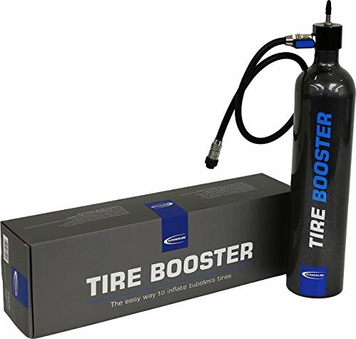 SCHWALBE Minipumpe "Tire Booster", Neues Tubeless-Schnell-Montag