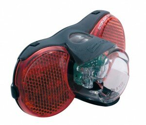 Rücklicht b&m D-Toplight XS plus Diodenrücklicht mit Standlicht, 50/80mm