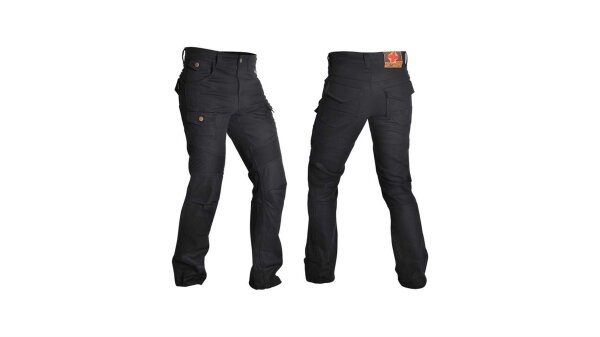 OXFORD Jeanshose "SP-J4", 100% Baumwolle, schwarz, Abriebfestes 