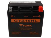 Batterie "GYZ16HL" Yuasa, AGM, ve