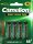 batterie camelion green mignon r06 4 st&uuml;ck, zink-chlorid, 1,5v 1220 mah, aa