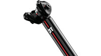 3T Patentsattelstütze "ZERO25 TEAM", Schaft Carbon, Kopf Alu, 35
