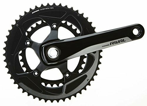 SRAM Kettenradgarnitur "Rival 22", Ohne Innenlager, schwarz/grau