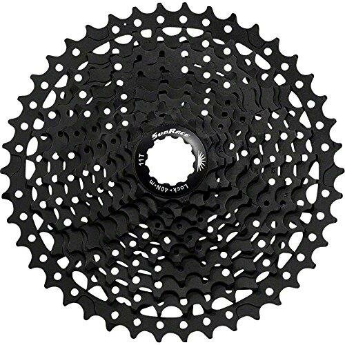 SUNRACE Kassettenzahnkranz "CSMS3", 10-fach, Aluminium Spider Ar