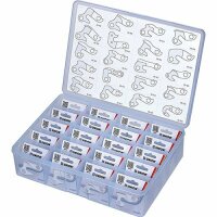 UNION Schaltaugenset, SB-verpackt, Sortimentbox mit 20...