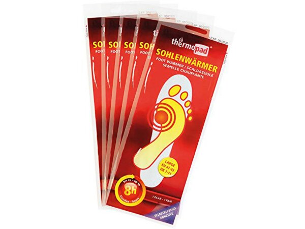 THERMOPAD Sohlenwärmer, selbstklebend 5er Packung