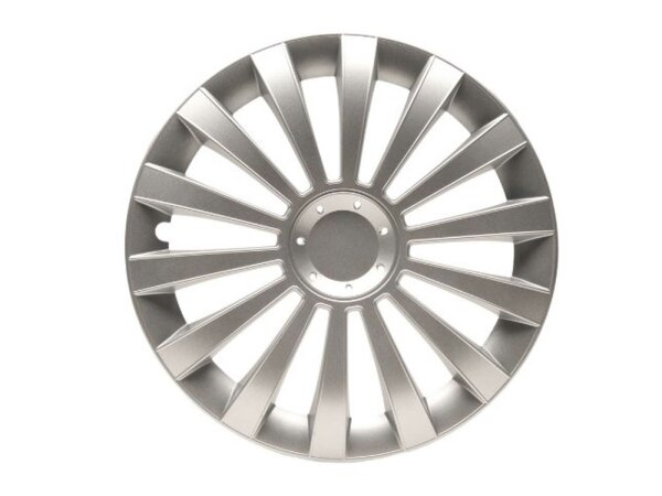 ALBRECHT Radzierblende &quot;Meridian&quot;, Farbe: silber,  Kunststoffreg