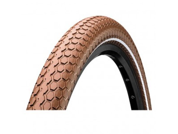 reifen conti ride cruiser draht 28x2.00" 50-622 braun/braun reflex      