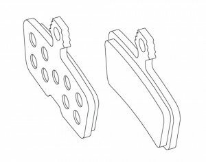 scheibenbremsbelag set avid code my 11 metall gesintert/stahl