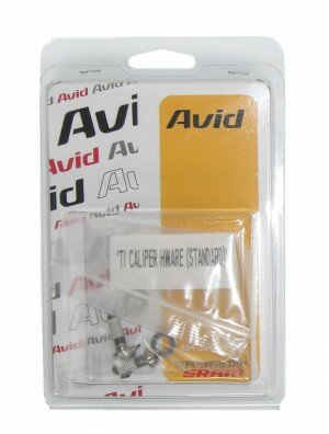 schrauben-set avid für scheibenbremse titanium t25 inkl.beilagscheib.standard