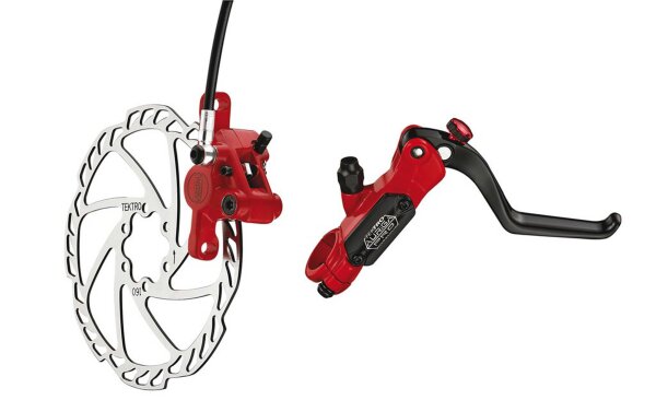 Scheibenbremse Tektro Auriga Pro VR, rot, Ø 180mm, 800mm