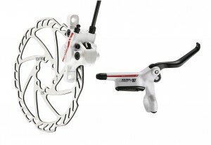 Scheibenbremse Tektro Draco VR, weiß, Ø 180mm, 800mm