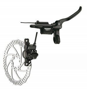 Scheibenbremse Tektro Auriga E-Comp Set, schwarz, Ø 160mm, 750/1400mm
