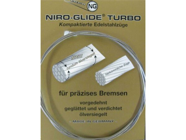 bremsinnenzug-edelstahl mit quernippel 1800mm, ø 1,5mm, einzelverpackt