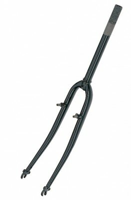 mtb-gabel 26" schwarz 1" 230 mm/65 mm für gabelkonus 26,4mm      