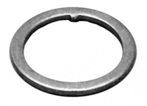 nasenscheibe 1" 1,5 mm silber