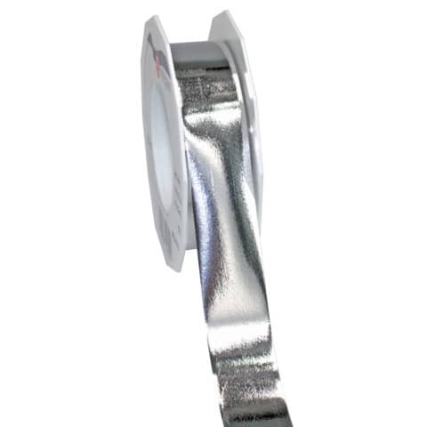 PATTBERG Metallic-Ringelband 25mm 25m silber